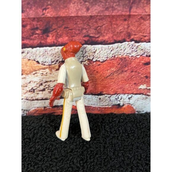 Star Wars Admiral Ackbar Action Figure 1982 Vintage LFL Hong Kong W2 - Picture 2 of 3